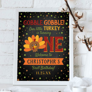 Poster Pequena Turquia Cai no primeiro aniversario de Açã