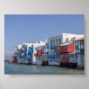 Poster Pequena Veneza em Mykonos