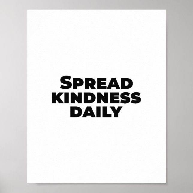 Poster Pequenas citações inspiradoras, motivação diária (Frente)