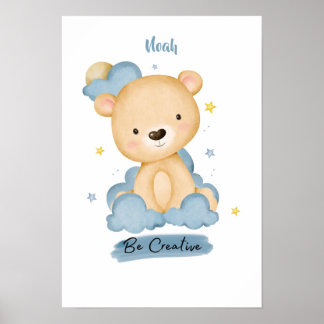 Poster Pequenas lições se carregam da nuvem