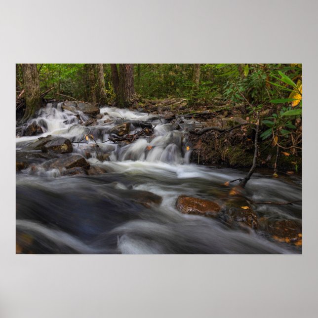 Poster Pequenas quedas na Primavera de areia (Frente)