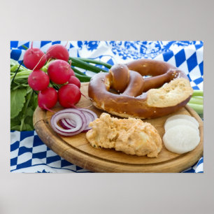 Póster Pequeno almoço de Oktoberfest