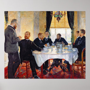 Póster Pequeno almoço em Blankenberghe