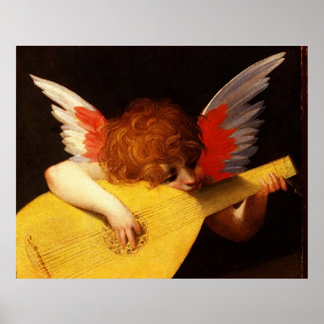 Poster PEQUENO ÂNGULO JOGANDO Fazer DE Música LUTA Cherub (Frente)