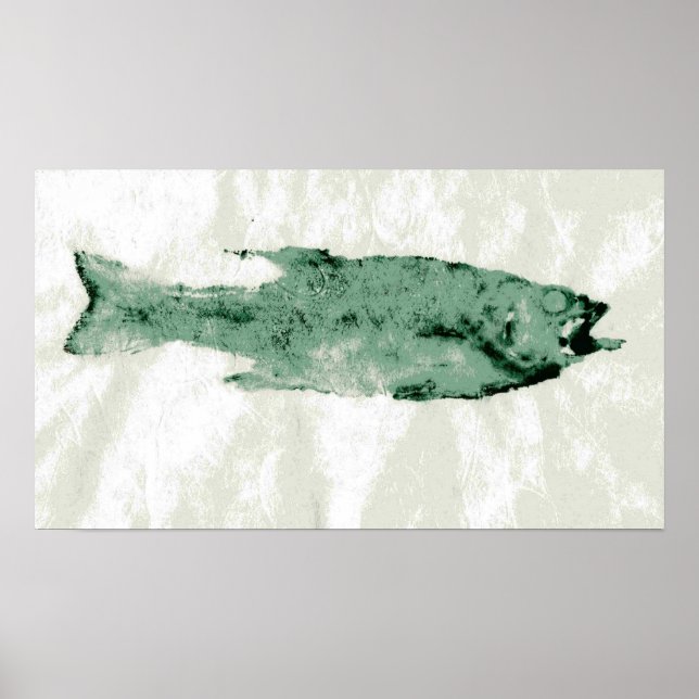 Póster Pequeno Bass #1 (Frente)