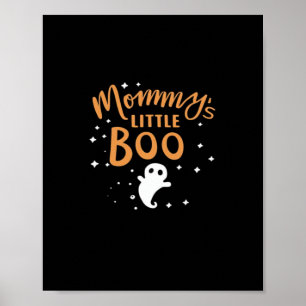 Poster Pequeno Boo da mamãe - Feliz Dia das Bruxas