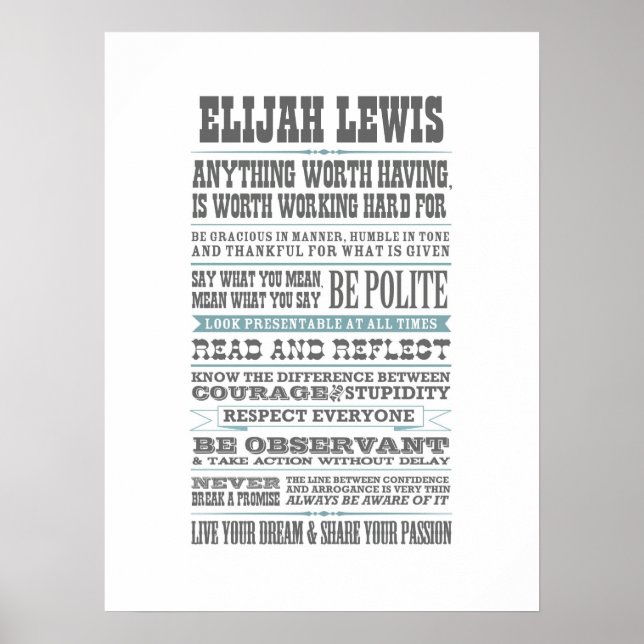 Poster Pequeno Cavalheiro (Frente)