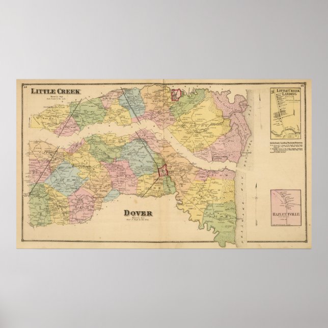 Póster Pequeno Creek, Dover centenas (Frente)