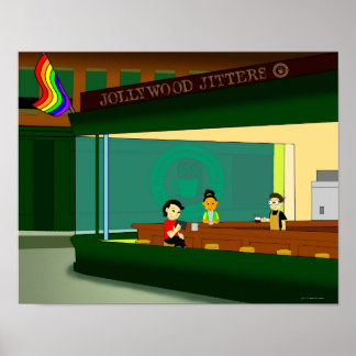 Poster Pequeno Dinheiro Arco-Íris
