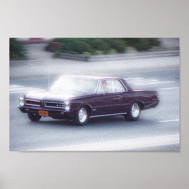 Poster Pequeno GTO (Frente)