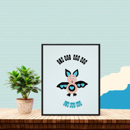 Póster Pequeno morcego