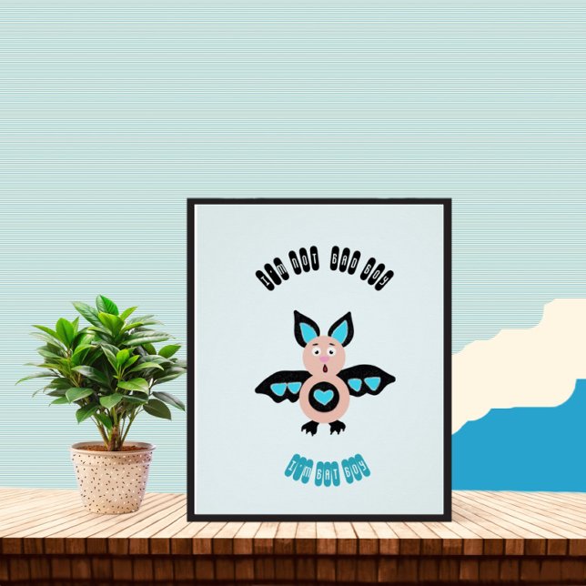 Póster Pequeno morcego (Criador carregado)