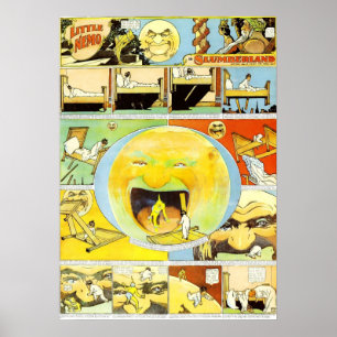 Poster Pequeno Nemo e Lua