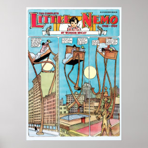 Poster pequeno nemo tendo uma aventura