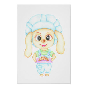 Póster Pequeno padeiro