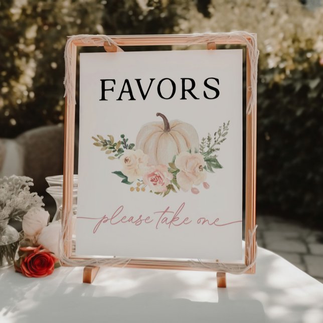 Poster Pequeno Pumpkin Virando Um Sinal Favorito (Criador carregado)