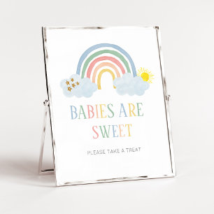 Poster Pequeno Raio de Sol Bebês são Doce Sinal