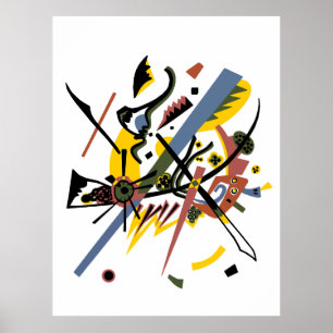 Poster Pequenos mundos, Vassily Kandinsky em cores digita