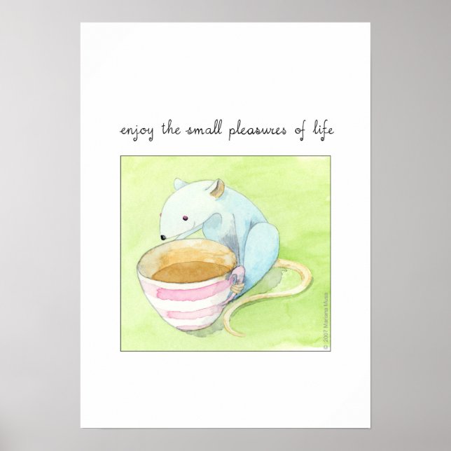 Póster Pequenos Prazos (Frente)