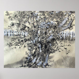 Poster Pêra e Piquetes / Artista Larry Lerew