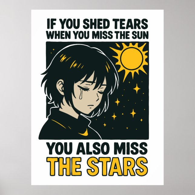 Poster Perca as estrelas (Frente)