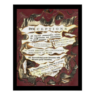 Póster Percepções