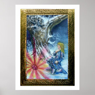PÓSTER PERCEVAL E VISÃO DO SANTO GRAAL