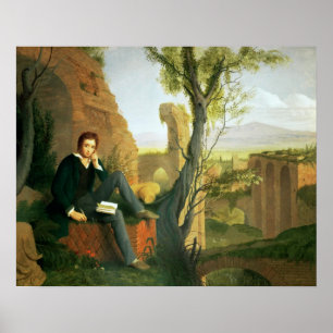 Poster Percy Bysshe Shelley 1845