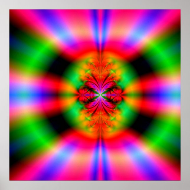 Poster "Perda de controle e de êxtase mística" (Frente)