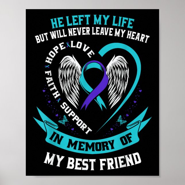 Poster Perda De Memória Do Meu Melhor Amigo, Sensibilizaç (Frente)