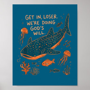 Poster Perdedor, estamos fazendo a vontade de Deus, tubar