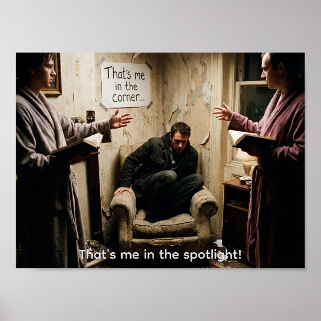 Poster Perdendo Minha Religião (Frente)