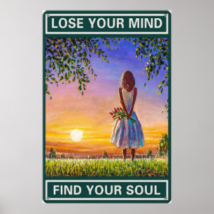 Poster Perder Sua Mente Encontrar Sua Alma