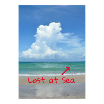 Perdida na praia do Sea Fun