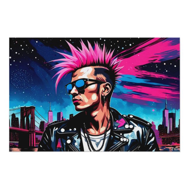 PÓSTER PERDIDO DE GAROTOS NA CIDADE 4 (Frente)