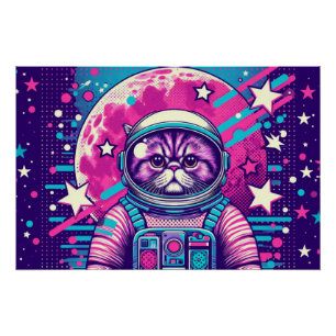 PÓSTER PERDIDO DE GATO PERSO NO ESPAÇO 2