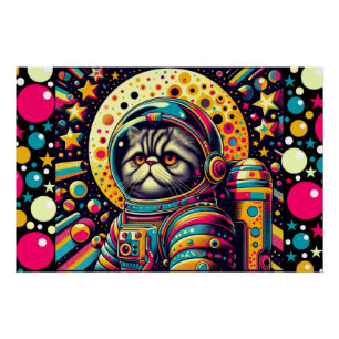 PÓSTER PERDIDO DE GATO PERSO NO ESPAÇO 8