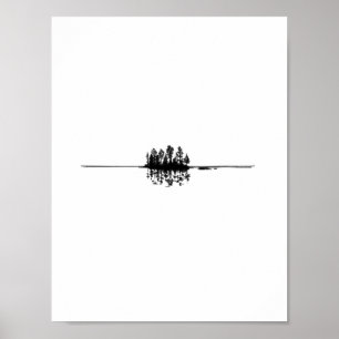 Póster Perdido: Montana Treeline