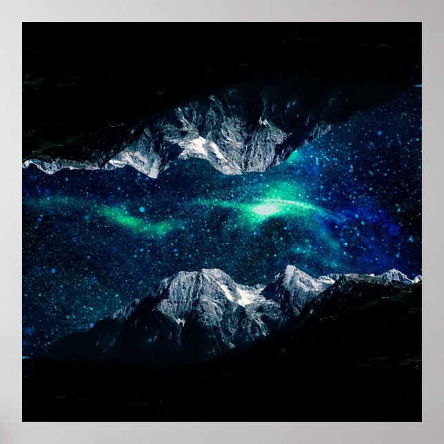 Poster Perdido num mundo de sonhos e montanhas (Frente)