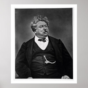 Póster Pere de Alexandre Dumas (1802-70), 'de Galerie