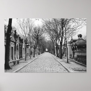 PÓSTER PERE-LACHAISE PATHWAY