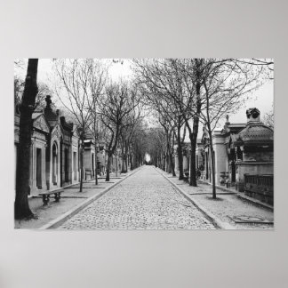 PÓSTER PERE-LACHAISE PATHWAY