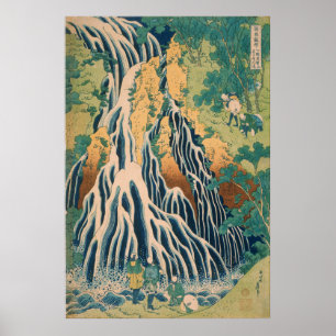 Poster Peregrinos em Kirifuri Waterfall no Monte Kurokami
