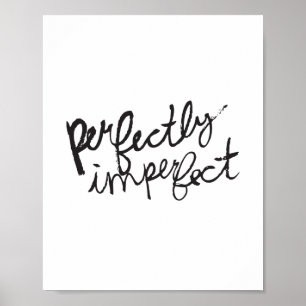Poster perfeitamente imperfeito