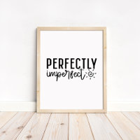 Perfeitamente Imperfeito - Motivacional Minimalist