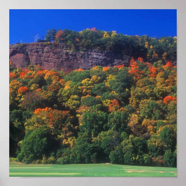 Poster Perfil de Monte Sugarloaf (Frente)