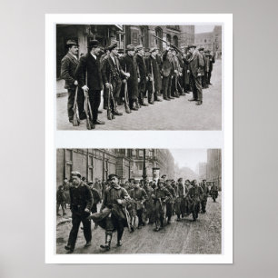 Poster Perfuração dos Spartacistas (top) Revolucionários