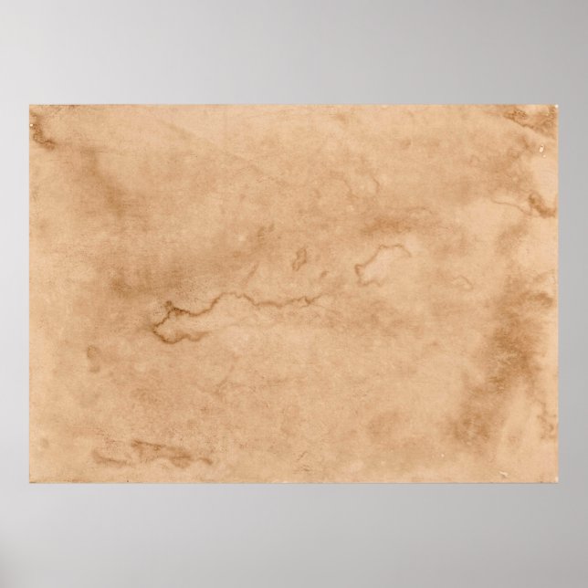 Poster Pergaminho de textura antiga em papel (Frente)