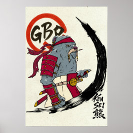Poster Pergaminho do Urso Kensei