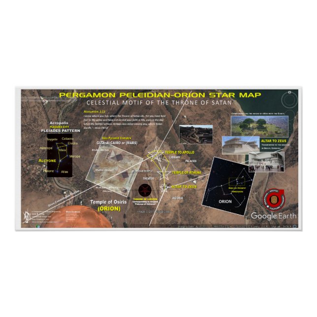 Póster Pergamon Pleiades (Frente)